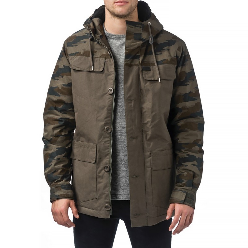 Globe Giacche Goodstock blocked parka jacket GB01637014 Globe Giacche Goodstock blocked parka jacket GB01637014