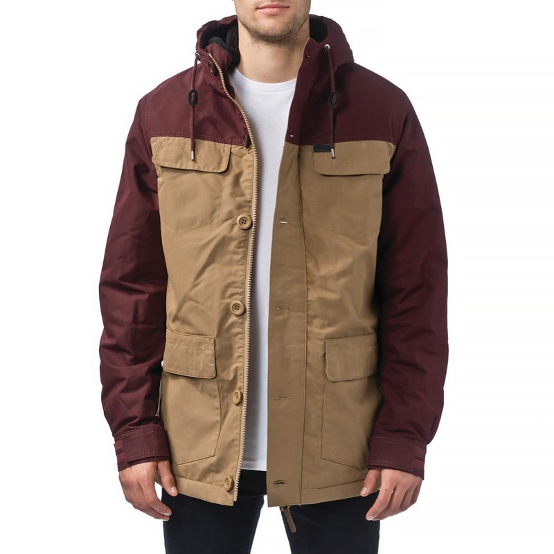 Globe Giacche Goodstock blocked parka jacket GB01637014 Globe Giacche Goodstock blocked parka jacket GB01637014