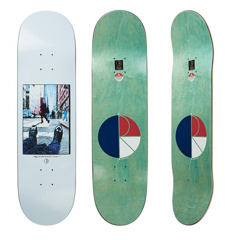 Polar Deck skate Happy sad new york city 8.125" POLHSNY8125 Polar Deck skate Happy sad new york city 8.125" POLHSNY8125