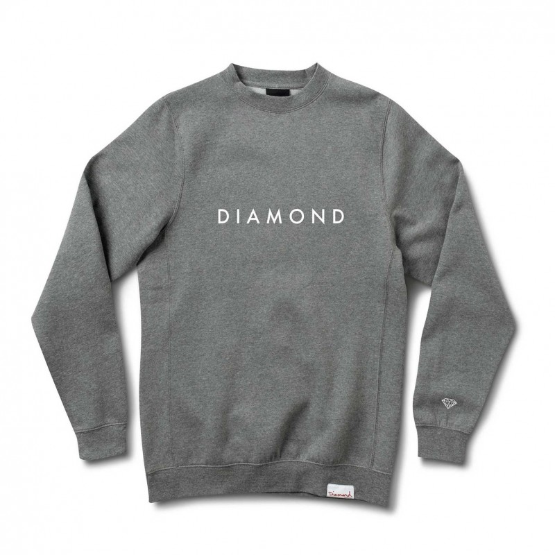 Diamond supply Felpe girocollo Futura crew E31DIAFUTCHH Diamond supply Felpe girocollo Futura crew E31DIAFUTCHH