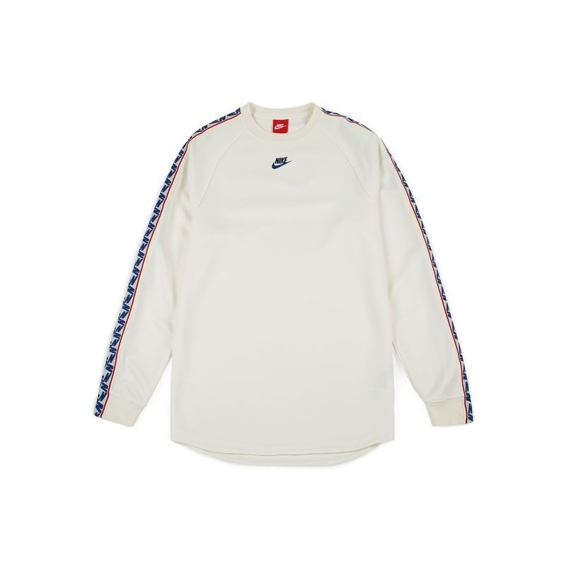 Nike sportswear Felpe girocollo Nsw taped ls top AJ2298-133 Nike sportswear Felpe girocollo Nsw taped ls top AJ2298-133