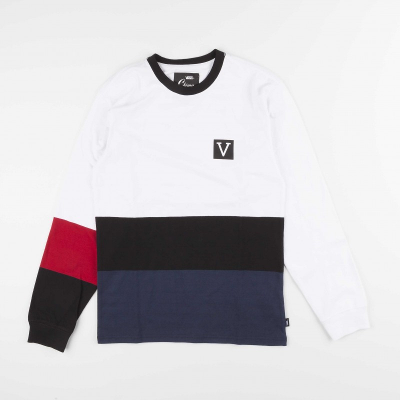 Vans T-shirts Chima colorbloc VA3HBXWHT Vans T-shirts Chima colorbloc VA3HBXWHT