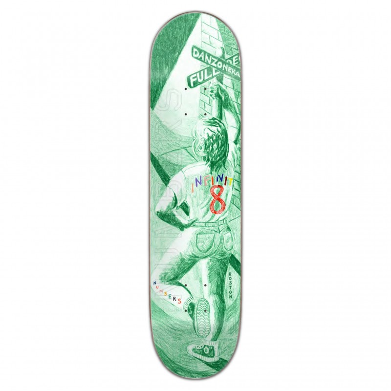 NUMBERS Deck skate Koston deck edition 4 8.2" NUMED4KO82 NUMBERS Deck skate Koston deck edition 4 8.2" NUMED4KO82