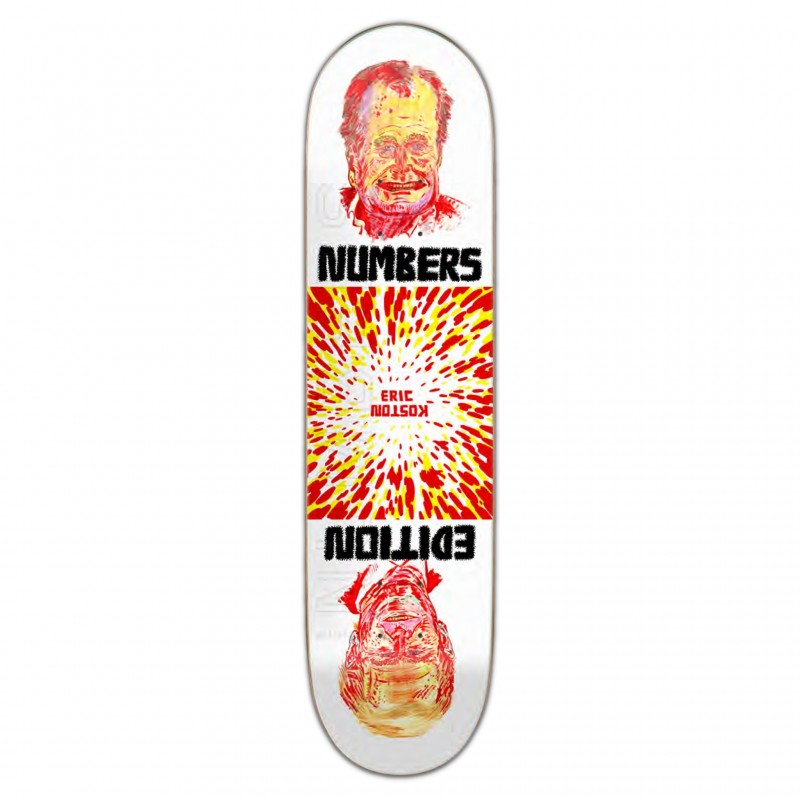 NUMBERS Deck skate Koston deck edition 4 8.5" NUMED4KO85 NUMBERS Deck skate Koston deck edition 4 8.5" NUMED4KO85