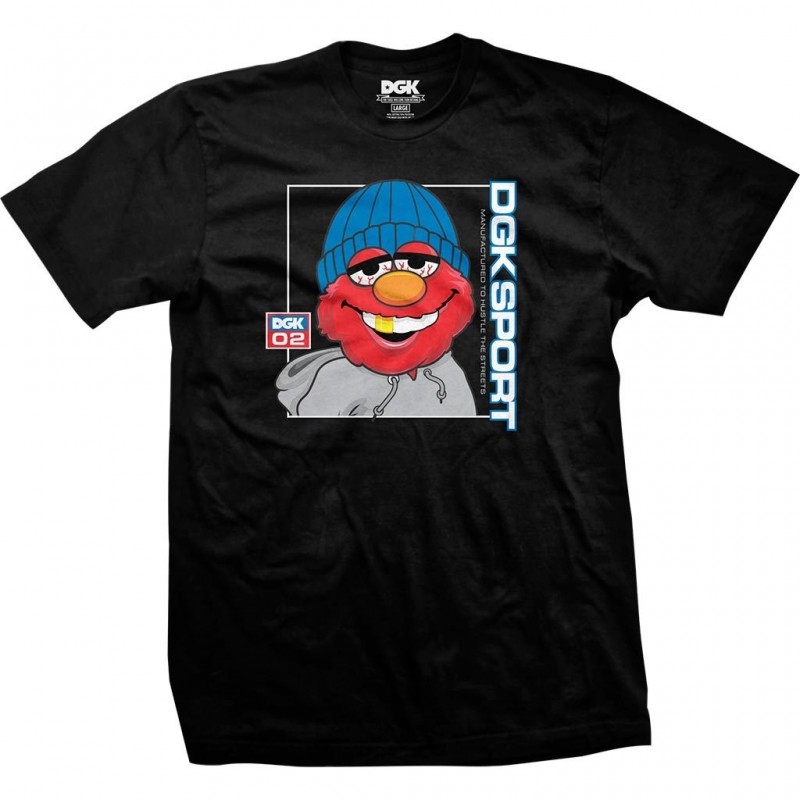 Dgk T-shirts The plug tee E20DGKTHPBLK Dgk T-shirts The plug tee E20DGKTHPBLK