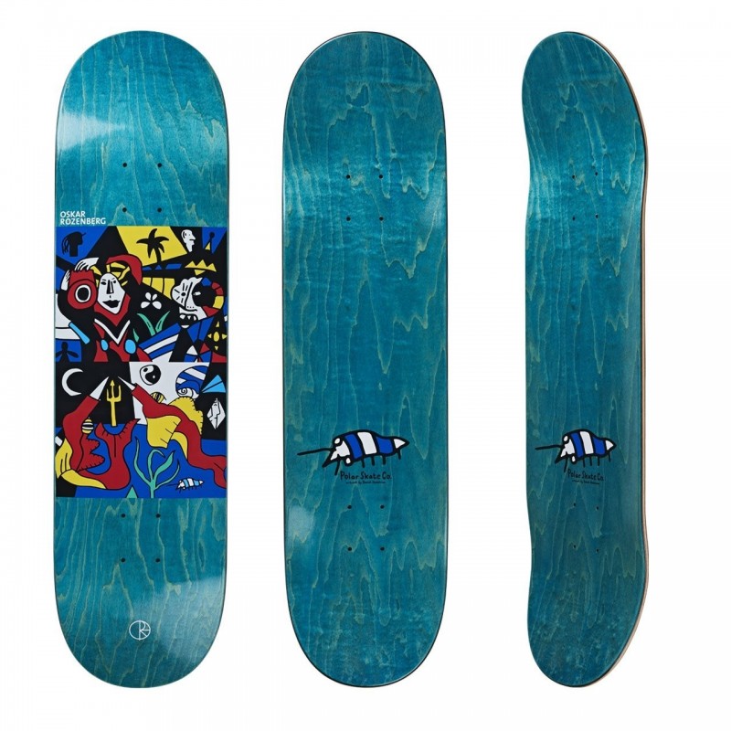 Polar Deck skate Underwater kingdom 8.25" POLORUK825 Polar Deck skate Underwater kingdom 8.25" POLORUK825