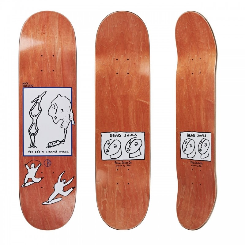 Deck skate Polar It's a strange world 8.25\\" POLNBSW825 Deck skate Polar It's a strange world 8.25\\" POLNBSW825