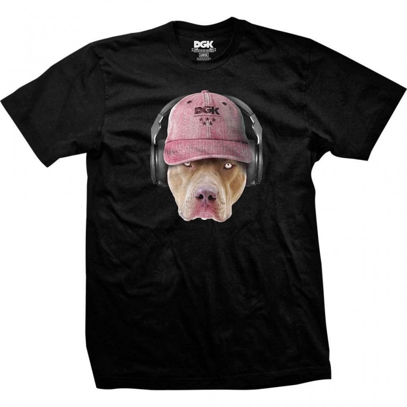 Dgk T-shirts Red nose tee E20DGKREDNBLK Dgk T-shirts Red nose tee E20DGKREDNBLK
