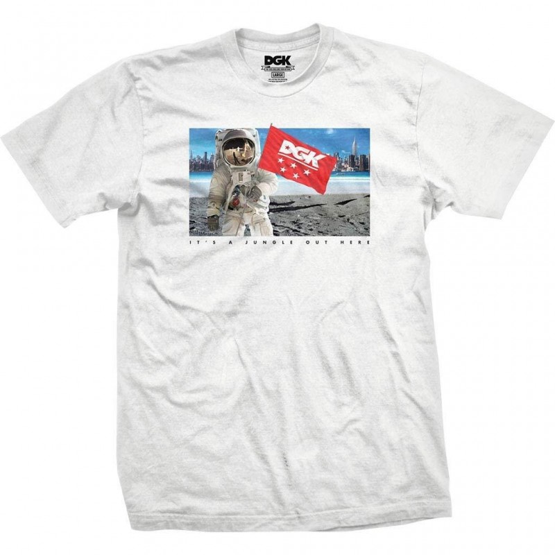 Dgk T-shirts Out here tee E20DGKOUHWHT Dgk T-shirts Out here tee E20DGKOUHWHT