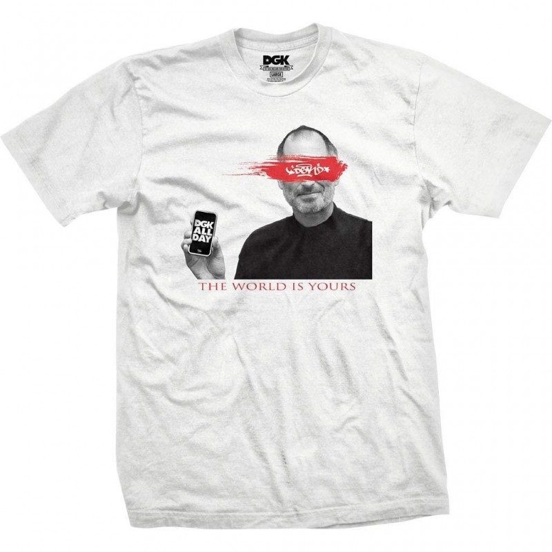 T-shirts Dgk Limitless tee E20DGKLIMWHT T-shirts Dgk Limitless tee E20DGKLIMWHT