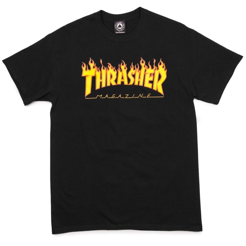 T-shirts Thrasher Flame t-shirt 311019 T-shirts Thrasher Flame t-shirt 311019