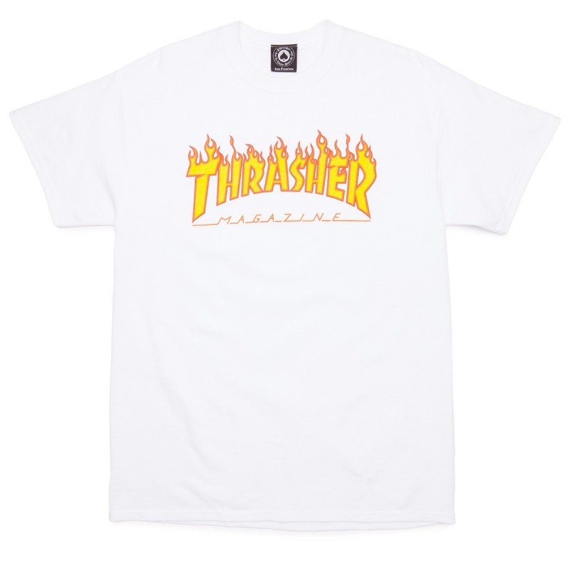 Thrasher T-shirts Flame t-shirt 311019 Thrasher T-shirts Flame t-shirt 311019