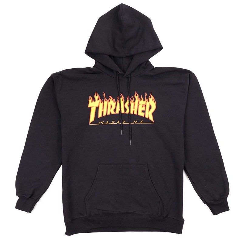 Thrasher Felpe cappuccio Flame hood 312007 Thrasher Felpe cappuccio Flame hood 312007