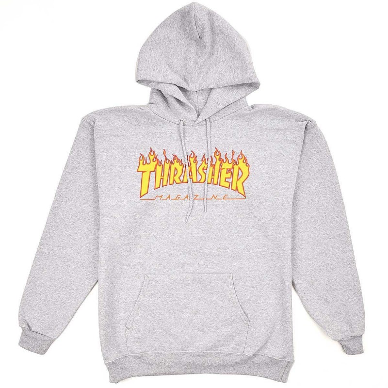 Thrasher Felpe cappuccio Flame hood 312007 Thrasher Felpe cappuccio Flame hood 312007
