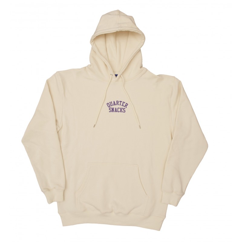 Quartersnacks Felpe cappuccio Embroidered arch hoody EAHCR Quartersnacks Felpe cappuccio Embroidered arch hoody EAHCR