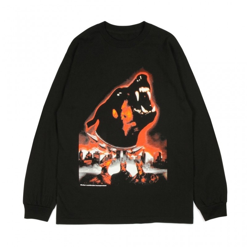 Buttergoods T-shirts Doberman long sleeve tee BUG325 Buttergoods T-shirts Doberman long sleeve tee BUG325
