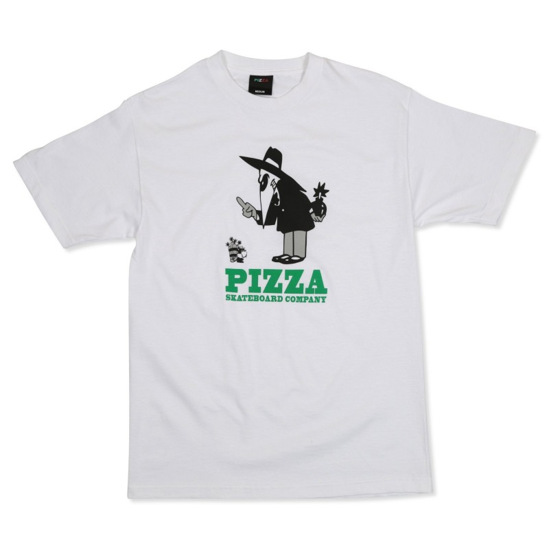 Pizza skateboards T-shirts Western spy tee PIASS1061 Pizza skateboards T-shirts Western spy tee PIASS1061