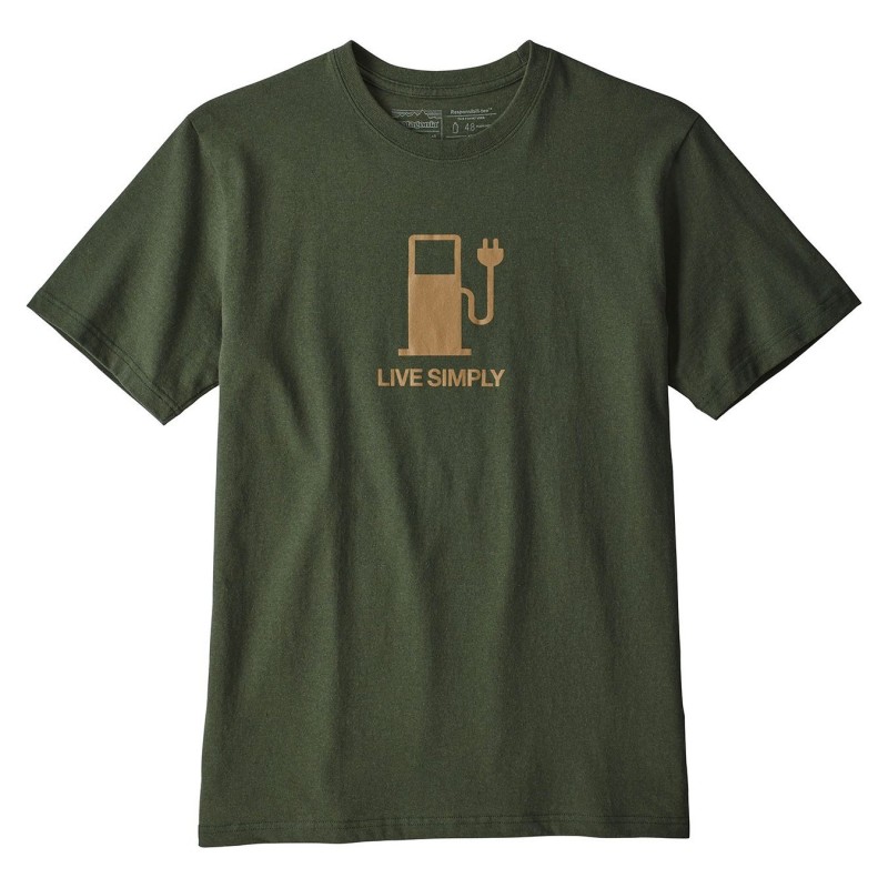 Patagonia T-shirts Live simply power responsabili-tee 39171 Patagonia T-shirts Live simply power responsabili-tee 39171