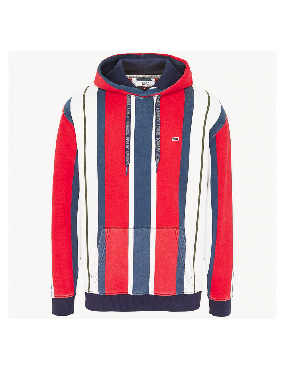 tommy jeans striped hoodie