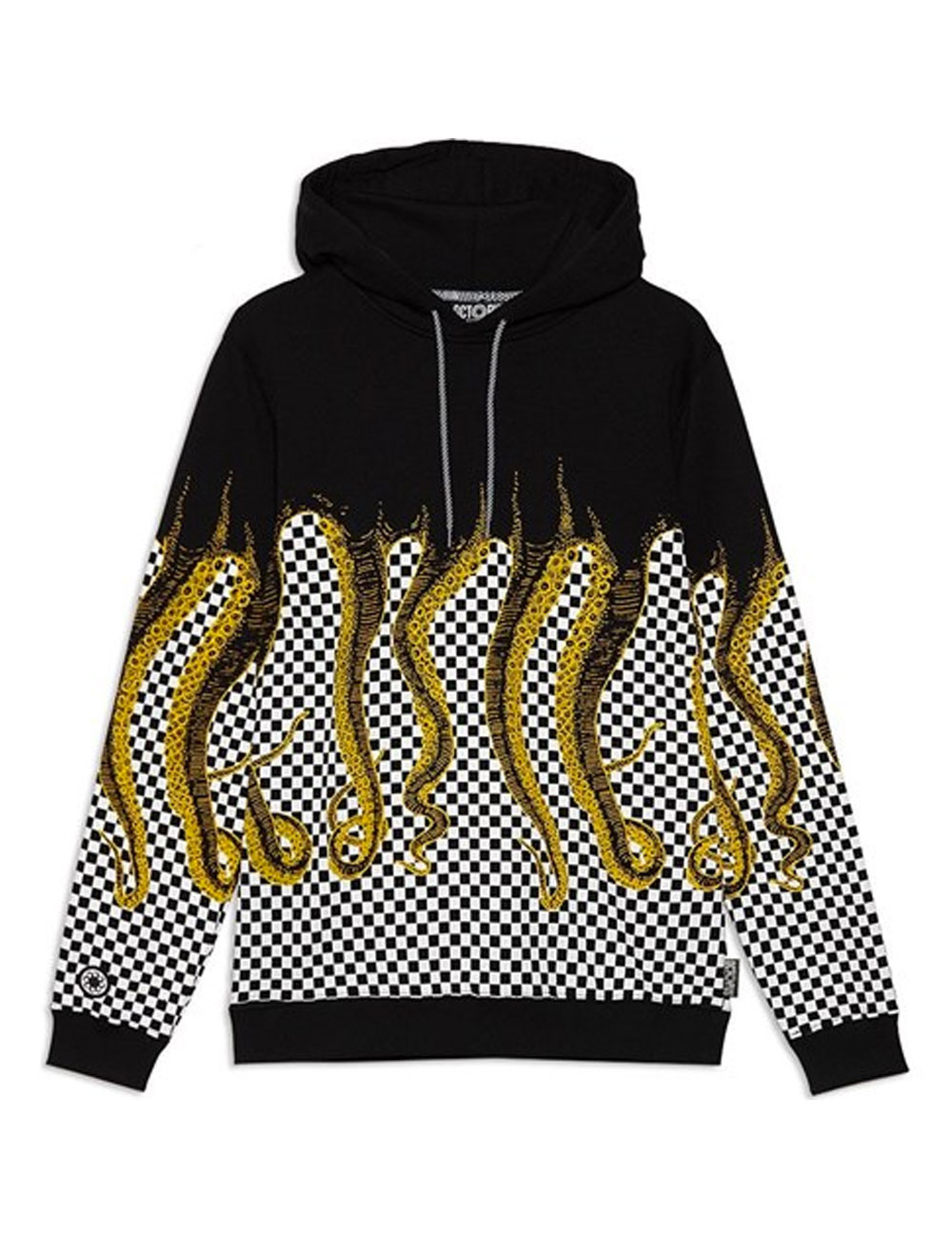 Octopus Checkered hoodie - 19WOSH13 | Shapestore.it Octopus Checkered hoodie - 19WOSH13 | Shapestore.it