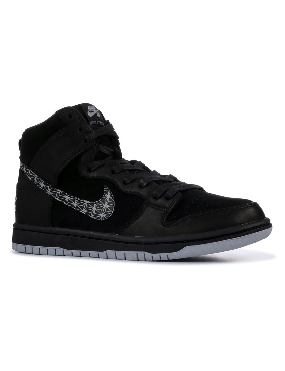 Nike sb Dunk hi bar black qs - AH9613-002 | Shapestore.it Nike sb Dunk hi bar black qs - AH9613-002 | Shapestore.it